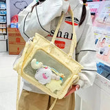 Y2K Clear Display Tote