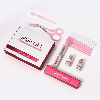 New DIY Brow Perm Eyebrow Lift 45-60 Days ICONSIGN Professional Brow Lifting Brow Perming Set Brow Beauty Makeup Tool Home Use