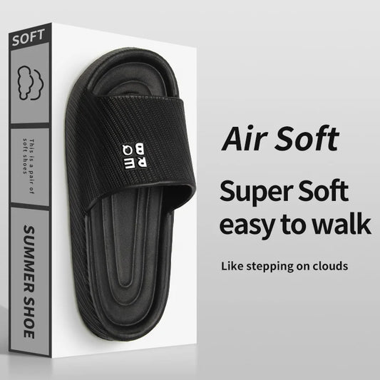 Men's Summer Anti-Slip Deodorant Slippers Trendy Outdoor Wearable Slippers for Men