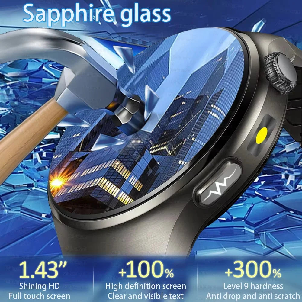 2026New High-end Health Smart Watch For Men Women Blood Lipids Uric Acid Blood Pressure Accurate Data ECG+PPG BT Call Smartwatch