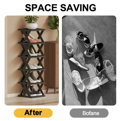 Shoe Rack Storage Organizer Detachable Shoe Racks Saves Family Household Rack Multi Layer Simple Shoes Shelf Color Cabinet