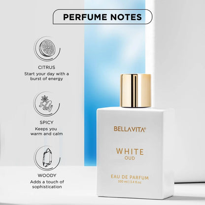 BellaVita Luxury Honey Oud EDP 3.4oz / 100ml Warm Sweet Amber Vanilla Long Lasting Unisex Perfume Ideal Holiday Gift