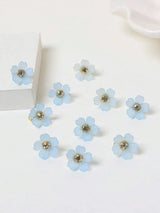 Faux-Pearl Flower Hair Clips — view 8