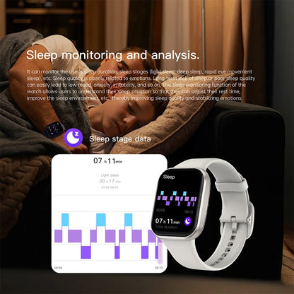 2026 Luxury Smart Watch Fitness Heart Rate Monitor Waterproof Sport Smart Band Wrist Smartwatch for Man Woman Android IOS Phones