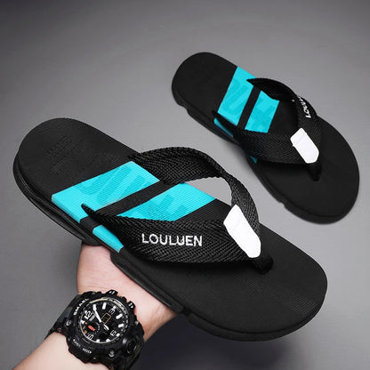 Summer Fashion Men Slippers Flip-Flops Outdoor Beach For Man Casual Breathable Antiskid Men's Sports Party Sneakers Shoes