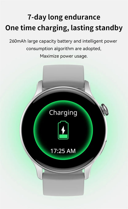Smartwatch for Women AMOLED Screen Always Display Time NFC IP68 Waterproof Sports Call Women Smart Watch For Women Custom dial