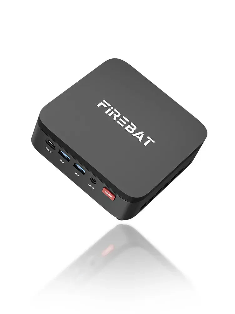 FIREBAT R3 MINI PC AMD Ryzen 5 7430U 6C/12T MAX 4.3GHz 16GB LPDDR4 RAM 512GB SSD WIFI6 BT5.2 Windows 11 Desktop Computer