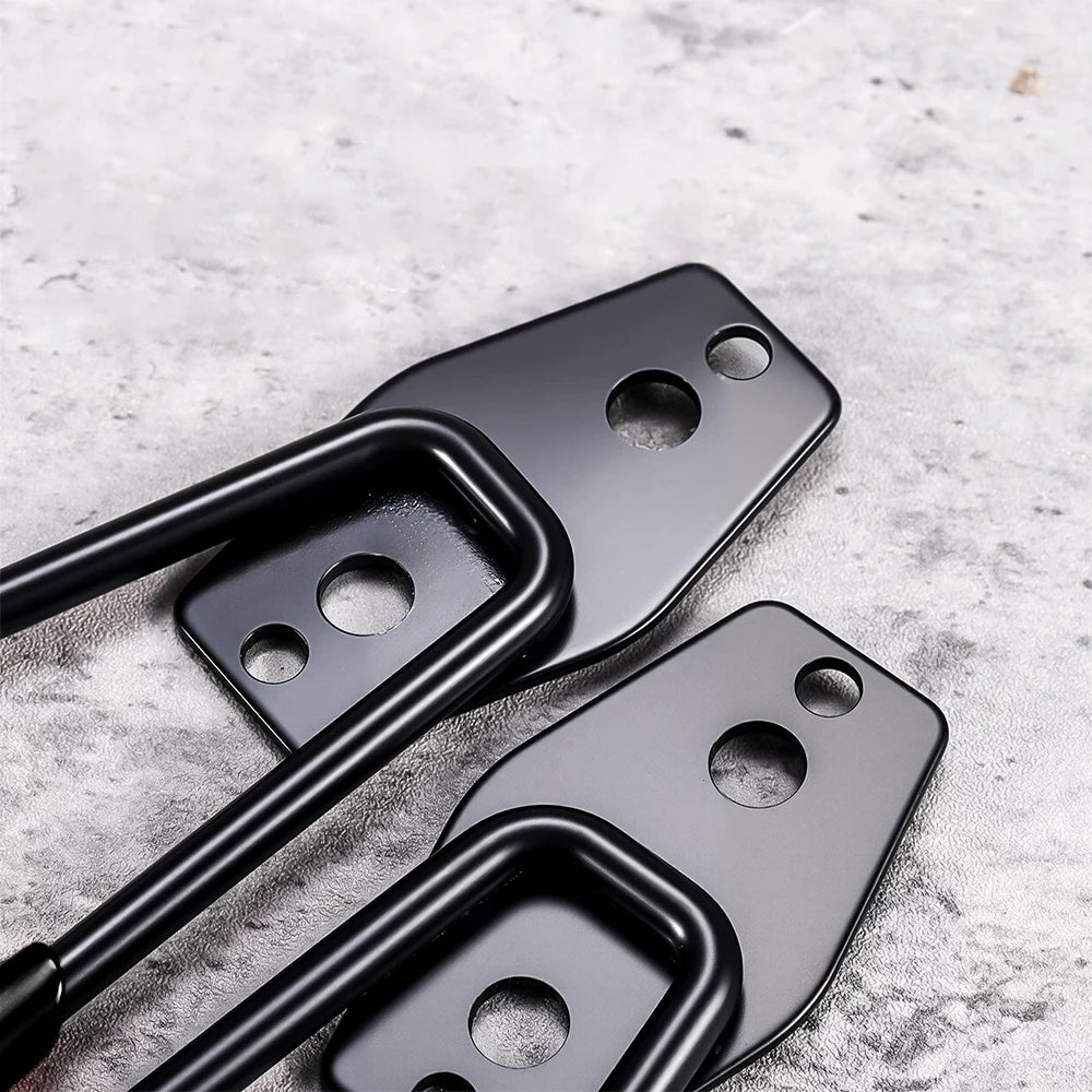 Heavy Duty Metal Hook Garage Organizer Steel Wall Mount Anti-slip Bicycle Hanger Hooks Ladders Bulky Items Storage Garden Tool