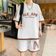 Men's Letter-Print T-Shirt & Shorts Set — view 4