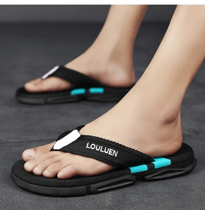 Summer Fashion Men Slippers Flip-Flops Outdoor Beach For Man Casual Breathable Antiskid Men's Sports Party Sneakers Shoes