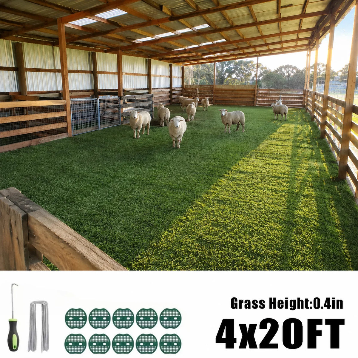 Artificial Grass Turf Mat — view 8