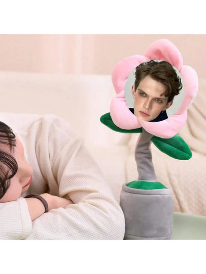 DIY flower shaped decoration with customized plush flowers, singing, learning to speak, recording, enchanting flower decoration