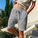 Men's Linen-Blend Beach Shorts — view 17