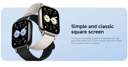 Global Version Redmi Watch 5 Lite 1.96'' AMOLED display 18-Day Battery life Built-in GNSS 5ATM Bluetooth® calling