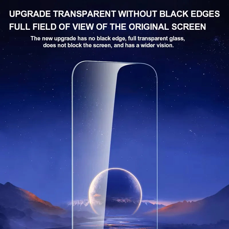 Tempered Glass Screen Protector 1-5Pcs For iPhone X XS XR 11 12 13 14 15 16 17 Pro Max 6 6S 7 8 Plus Protective Glass