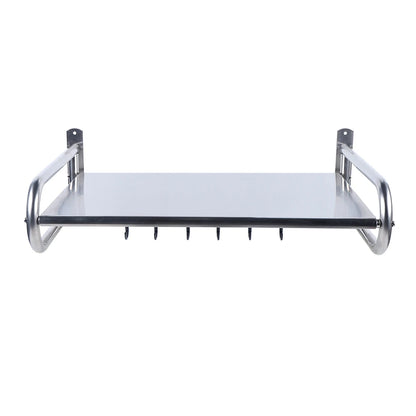 Microwave Oven Rack Stainless Steel Microwave Oven Shelf Wall-Mounted Kitchen Shelf Kitchen Shelves Counter