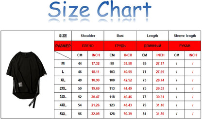 Y2K Summer New Mens Fashion Oversized Style Cargo T Shirt Man Techwear Men Brand Quality 100% Cotton Zip Up Short Sleeve Tshirt