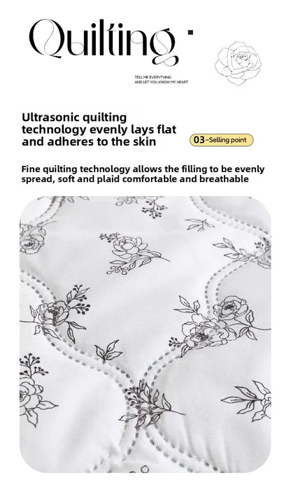 Washed cotton summer quilt skin-friendly grinding summer cool quilt printing student dormitory air conditioner quilt edredones colchas para niñas
