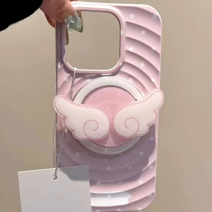 Wing-Shaped Magnetic Phone Grip — product image