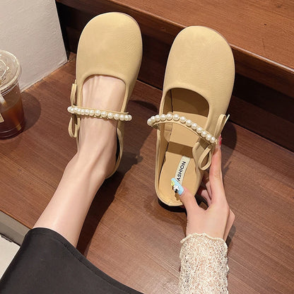 New Arrival Women Summer Mule Sandals Fashion Half Slippers Soft Sole Non Slip Casual Outdoor Beach Daily Shoes
