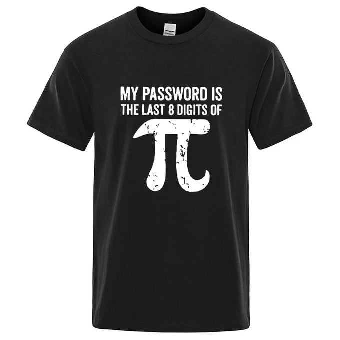 Men's Pi Symbol Graphic T-Shirt — product image