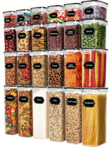 Food Storage Containers with Labels — product image