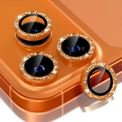 Metal Diamond Camera Lens Protector for IPhone 17 Pro Max 17Air 17 Luminous Protective Lens Glass for iPhone 16 PRO MAX 15 Pro