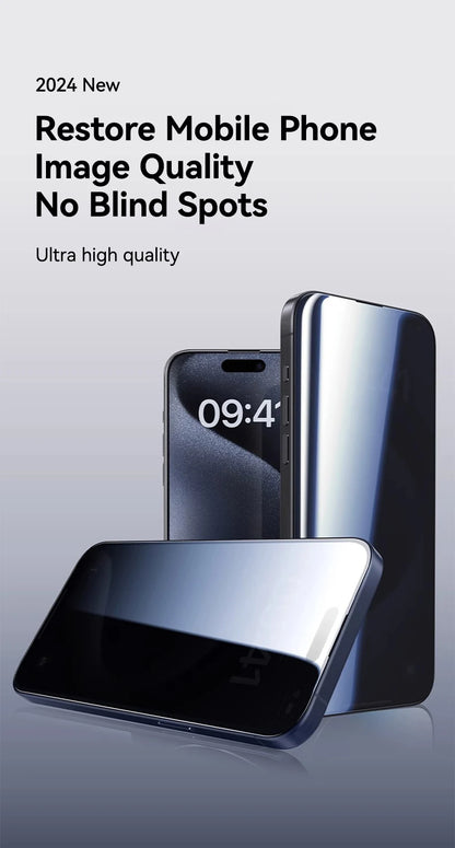 Joyroom 1/2pcs Anti-spy Tempered Glass Private Screen Protector For iPhone 15 14 13 12 11 Pro Max  Private Glass