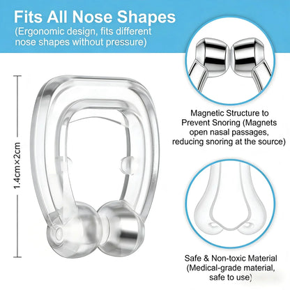 Snoring Stopper Anti-Snoring Device Gadget for Men And Women Snore Prevention Comfortable Nasal Strips for Better Sleep Quality
