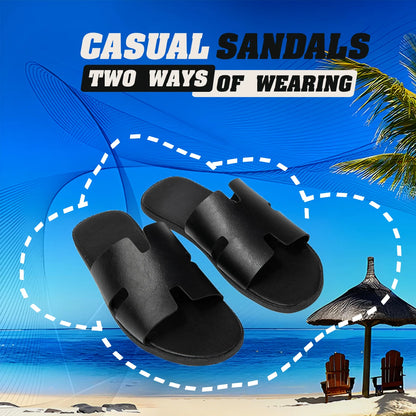 New men's daily shoes bathroom outdoor casual sandals non-slip and wear-resistant lightweight men's cool slippers