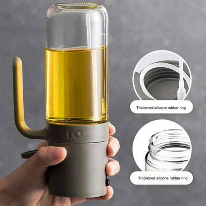 100/250ml Oil Spray Bottle BBQ Cooking Olive Oil Sprayer Kitchen Baking Oil Spray Empty Bottle Vinegar Bottle Soy Sauce Oil Disp