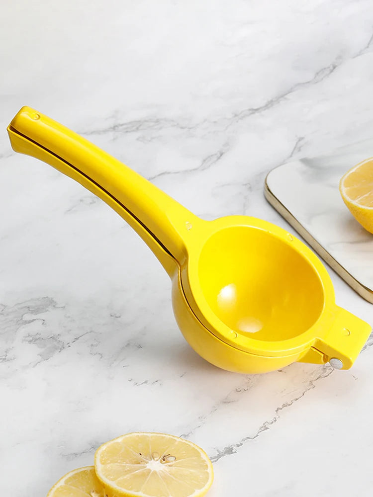 Home Manual Lemon Squeezer Lemon Squeezer Sturdy Hand Pressed Orange Fruit Juicer Aluminum Alloy Portable Practical Kitchen Tool
