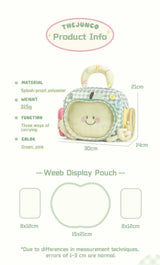 Apple-Shaped Clear Display Backpack — view 2
