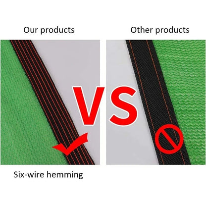 Outdoor Garden Shading Net, Terrace Awnings, Camping Shade Cover Mesh, UV Protection, HDPE Sunscreen Fabric, Shade4x5m ﻿