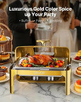 Roll-Top Chafing Dish Buffet Server — view 2