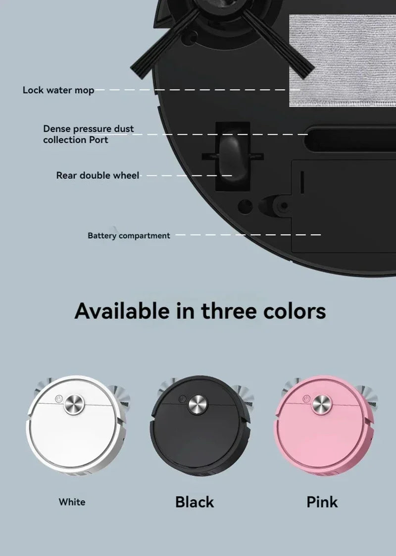 Xiaomi Model Sweeping Robot Automatic Home Mini Cleaning Machine USB Charging Smart Sweep Mop 5-In-1 Vacuum Cleaner New 2026