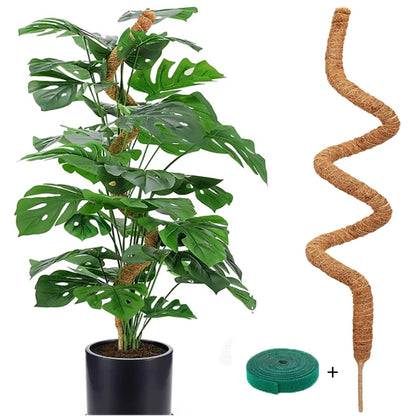 Bendable Moss Pole, Plants Climbing Support Extension Pole, Monstera Palm Vines Soporte Stakes, Garden Potted Plant Accessories