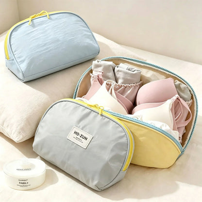 Underwear Storage Bag, Travel Portable Panty And Sock Storage Bag, Three-in-one Travel Set  Waterproof Storage Bag For Underwear