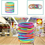 Black Elastic Hair Ties — view 2