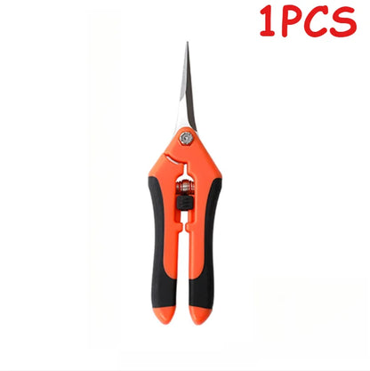 Metal Pruning Scissors Multi Purpose Hand Tool for Garden Grafting Bonsai Fruit Picking Weed Cutting and Daily Household Use