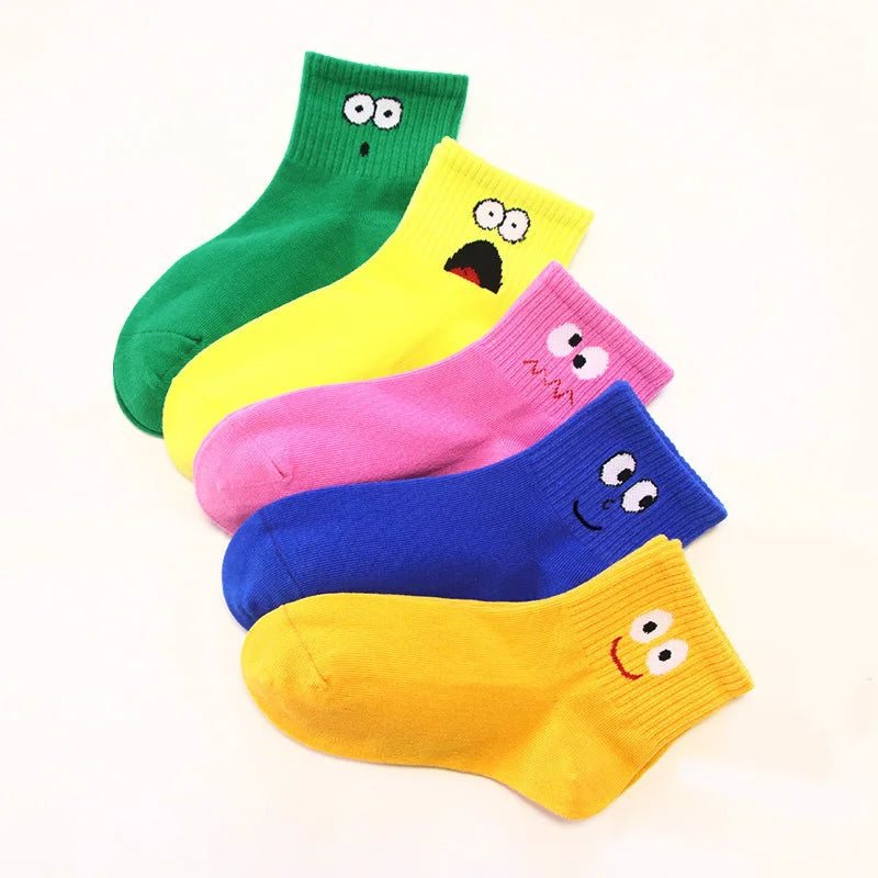 Kids' Funny Face Socks Set — view 6