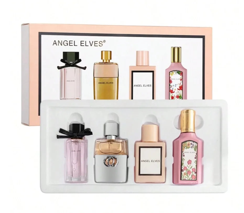 High Quality Perfume Women 120ml Perfumes Feminino Gift Box 4Pcs Set Parfum Femme Lasting Fragrance Floral Fruity Scent Spray