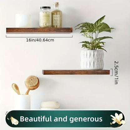 1pcs wall mounted shelf hanging on the wall, a bookshelf in the living room, a straight line wall hanging behind the sofa