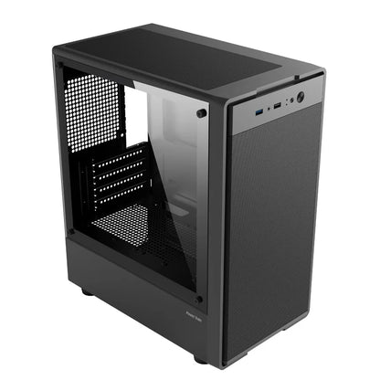 Power Train Flying PC gaming case E-sports case MATX USB3.0 Support SFX/ATX power supply Iron net heat dissipation Computer Case