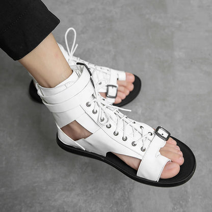 Men Trending Sandals Summer Outdoor Leisure Non-Slip Beach Luxury Sandals Fashion Breathable Brand Shoes Men Slippers
