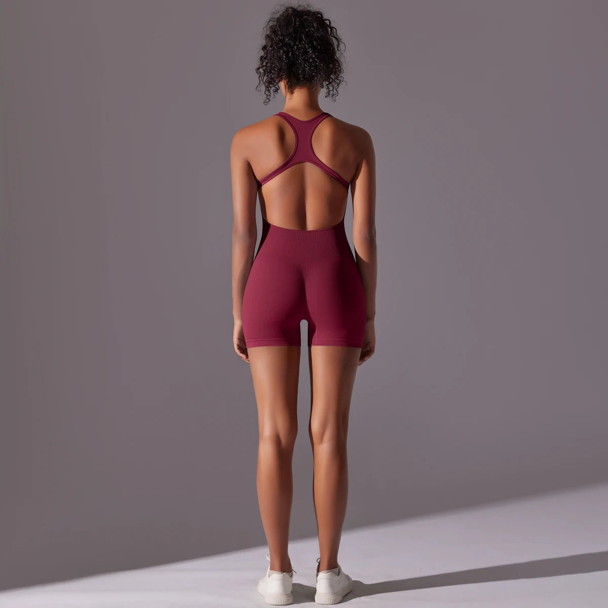 Jumpsuit Suits For Fitness Ribbed Gym Set Workout Sets Tracksuits Fitness Gym Clothing For Seamless Women Yoga Set Sportswear