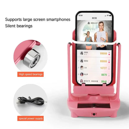 Mobile Phone Pedometer Swing Automatic Walking Machine Desk Swing Shaker Stand Holder Brush Agitator Counter For IPhone Xiaomi