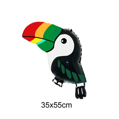 Hawaiian Party Photo Props Decorations Summer Beach Tropical Flamingo Party Supplies Aloha Banner Hawaiian Party DIY Supplies