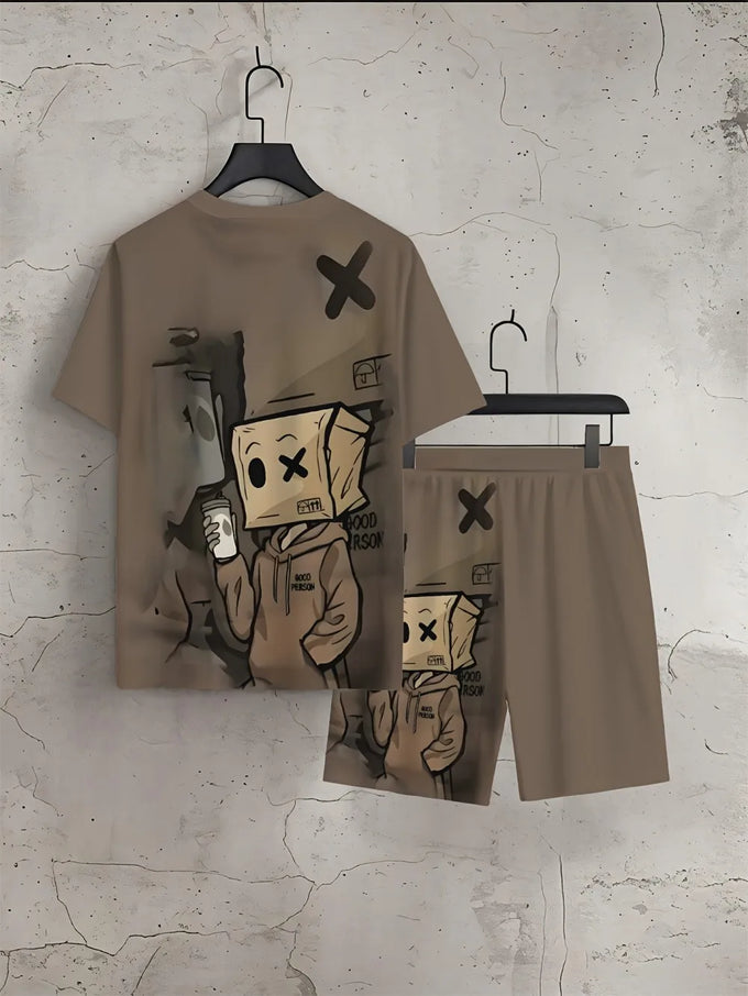 Men's T-Shirt & Shorts Set — product image