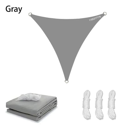 Triangle Sun Shade Sail Waterproof UV Block Outdoor Garden Patio Awning Canopy Triangle Sunshade Sail
